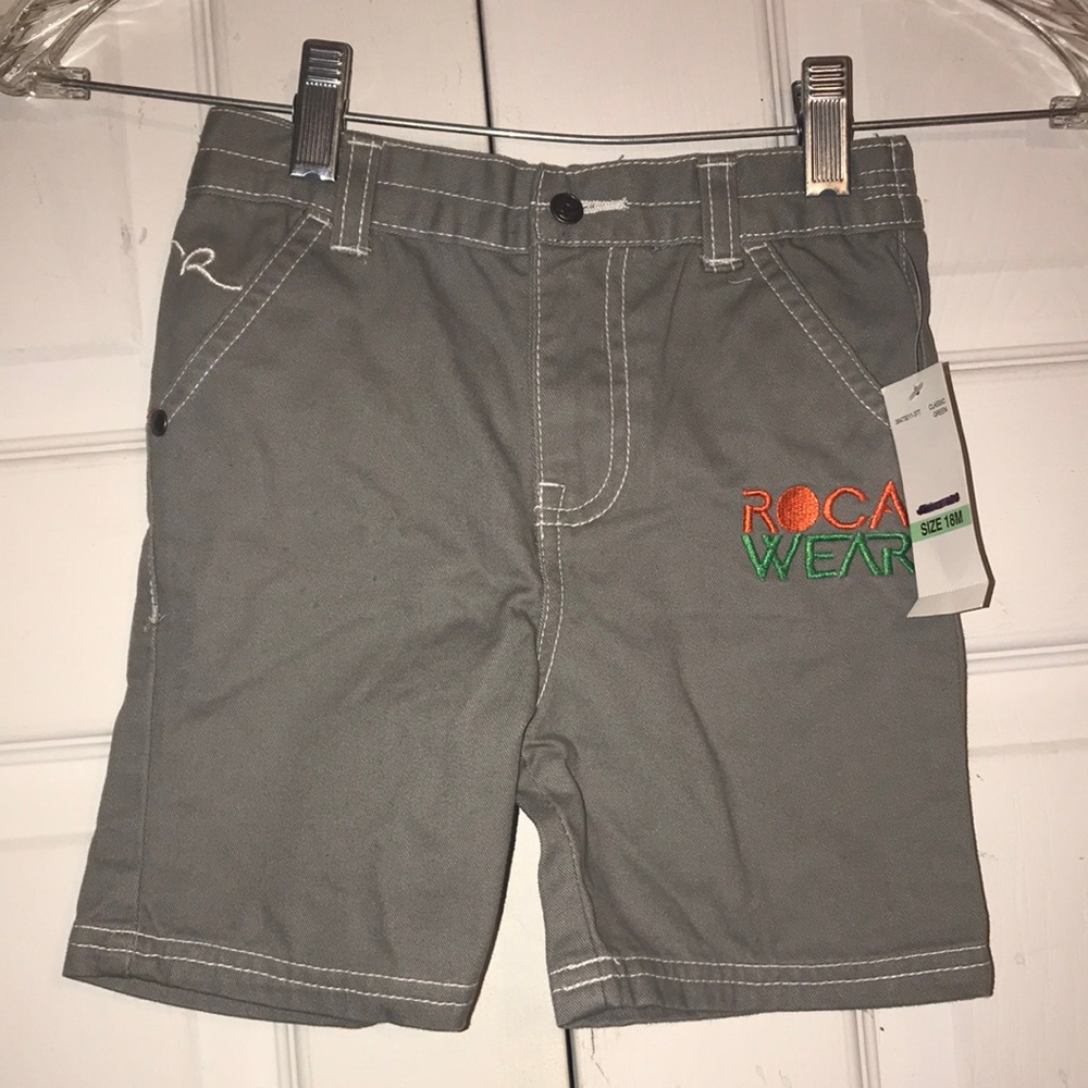 NWT Boy’s Embroidered Logo Shorts